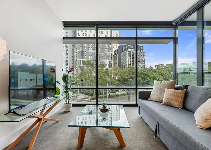 47Op Elegant Parkview Abnb-Style 2Br Retreat With Free Parking